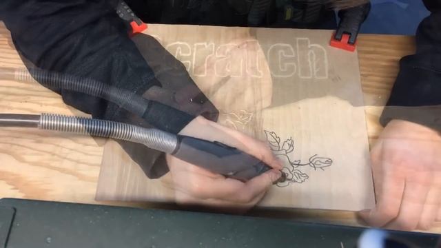 Dremel Wood Engraving - lettering смотреть онлайн