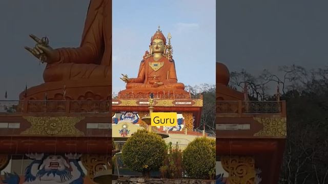 Giant statue of Guru Padmasambhava #shorts #sikkim