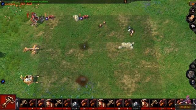 Герои 5 - По сети - Niksan VS Илья Гуляев (Сложность: Герой) смотреть онлайн