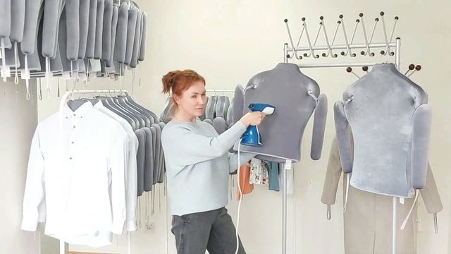 Купили отпариватель для одежды, но оказалось, что погладить рубашку непросто? Торсо Вам поможет!