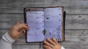Обзор моего блокнота Мидори Traveler`s notebook