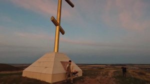 Подъем на гору в селе Софиевка, Оренбургская область Пономаревский район