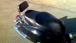 Honda Joker (Ретро скутер), 90 кубовая, двухместная модель.