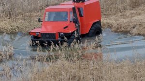 болотоход первый выезд