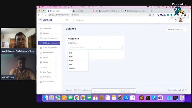 Laravel 9 Tutorial / Live Session | Multi Vendor Ecommerce Website in Laravel 9 | Review Part 0 - 2