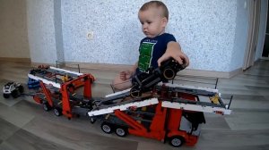 играем в lego technic автовоз 42098