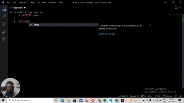 HTML Tutorial: Html, body, head & meta tags | WordPress Tutorials 2022 | NerdOryx #2