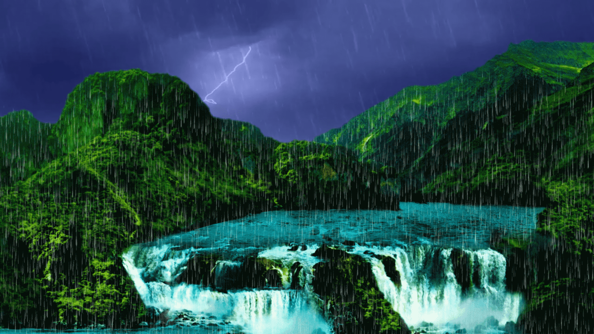 Шум дождя и грома помогут вам уснуть за 5 минут. смотреть онлайн