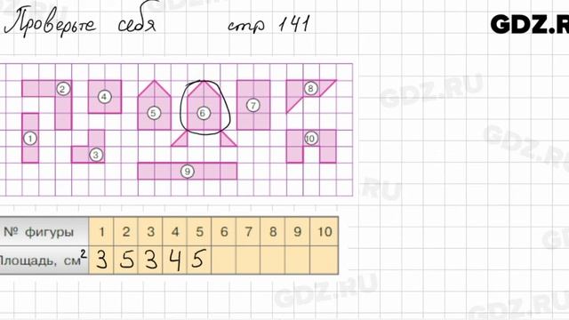 Проверьте себя, стр. 141 № 1 - Математика 5 класс Виленкин смотреть онлайн