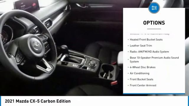 2021 Mazda CX-5 Carbon Edition FOR SALE in Salinas, CA Z3630 смотреть онлайн