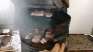 КОПТИМ ГРУДИНКУ, ГОРЯЧЕЕ КОПЧЕНИЕ, С ПЫЛУ С ЖАРУ,