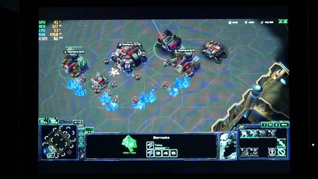 Starcraft 2 (SC2) on the 2018 Surface Go 8gb смотреть онлайн