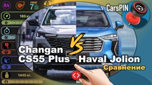 Сравнение автомобилей: 2021 Haval Jolion VS 2021 Changan CS55 Plus