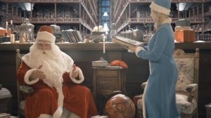 Именное видео-поздравление от Деда Мороза (Сцена в гостиной). 2020-2021