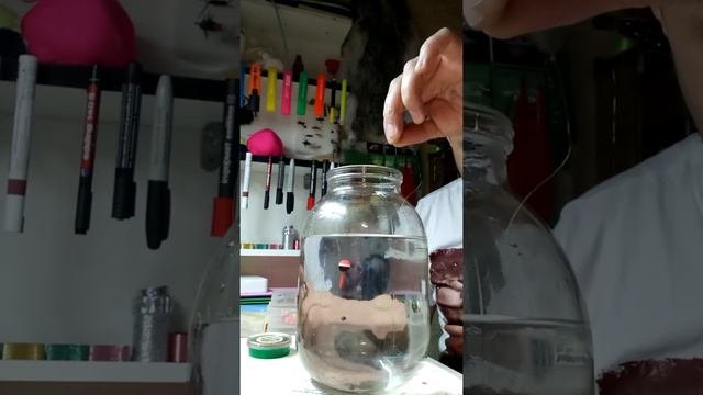 Как огрузить зимнюю поплавочную удочку.