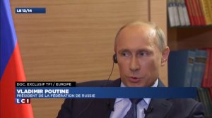 Poutine sur TF1 et Europe1 les circonstances de l'interview