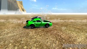 BeamNG Drive 1977 Bruckell MoonHawk Crash Testing #23 - Insanegaz