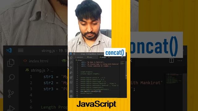 Concat Method In Javascript