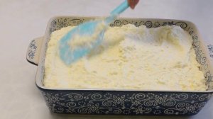 Самая вкусная БИСКВИТНО ТВОРОЖНАЯ ЗАПЕКАНКА