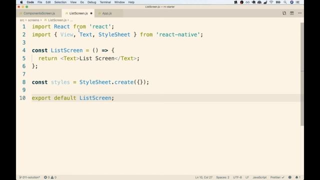 8. Building the Lists with Styles (React native Complete Course 2021) смотреть онлайн