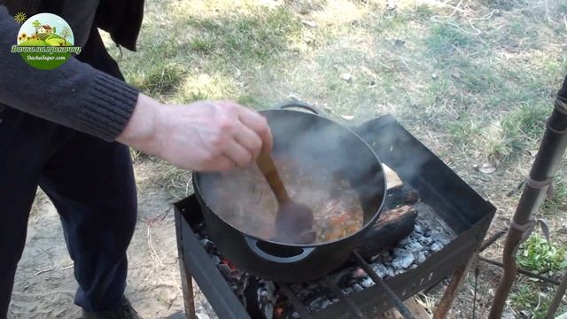 Узбекский плов на даче. Пошаговый рецепт.