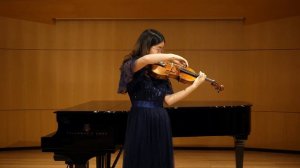 J.S. Bach - Solo Suite in d minor - Prelude & Sarabande (Viola, Celine Kim 14 yrs)