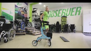 Дизайнерский складной роллатор ExcelCare Travixx