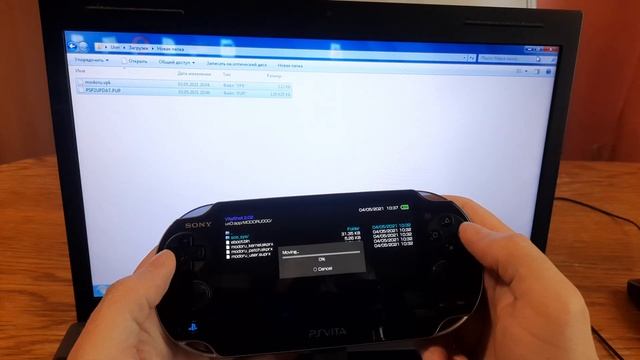 Прошивка PS Vita 3.73-3.65 неслетайка Henkaku Vitashell