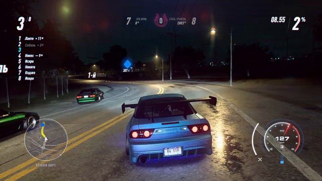 NFS HEAT #4 - ДИКИЕ НОЧНЫЕ ГОНКИ!!!