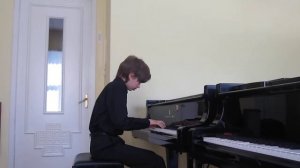 Гайдн соната ре мажор.Haydn sonata in D major.Экзамен 6 класс Артём Шило.