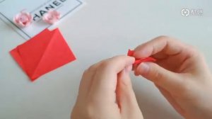 Объемная открытка с гвоздикой из бумаги