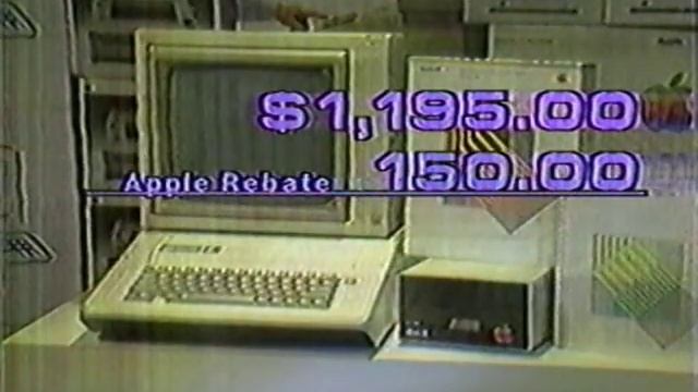 1985 Apple II Computer Local Commercial