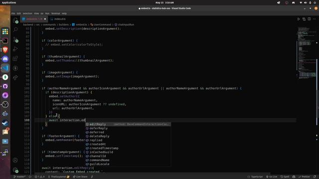 Building an Embed generator using slash commands... (Discord.js)