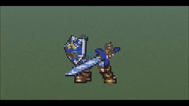Minecraft - SpeedBuild Link Sprite/Pixel Art смотреть онлайн