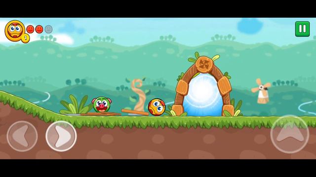 Bounce BALL приключения КРАСНОГО ШАРИКА #6 смотреть онлайн