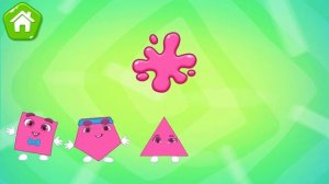 Учим цвета и геометрические фигуры. Развивающие игры для детей.