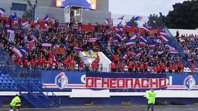 Атмосфера на матче "Факел"- " Сочи"