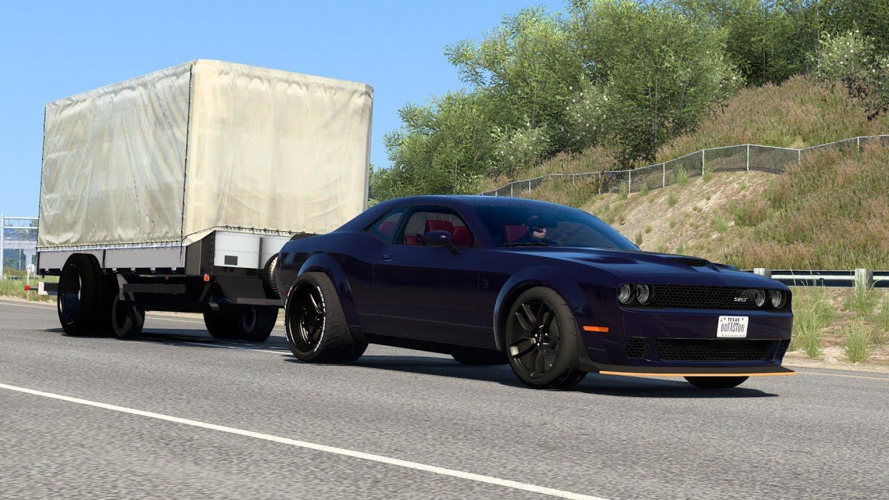 [ATS] Dodge Challenger SRT Hellcat 2018_Cargo FastDelivery смотреть онлайн