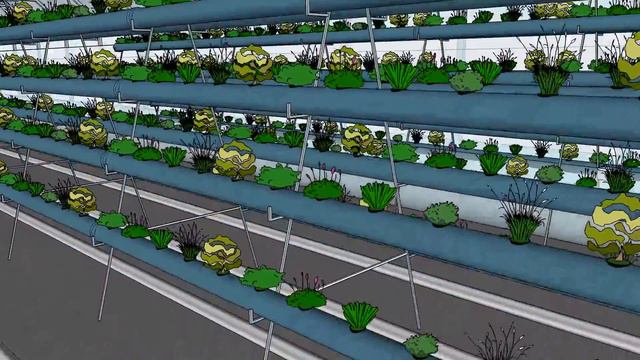 Закрытое культивационное сооружение, теплица для аэропоники