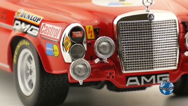 Modelissimo: Minichamps Mercedes 300 SEL AMG Nürburgring 1972 1/18 смотреть онлайн