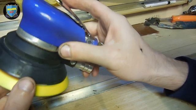 Vlog MaierDIY ✔️ БЫСТРОСЪЕМ ДЛЯ ПНЕВМОШЛИФМАШИНКИ с Алиэкспресс
