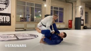 DeLaRiva Guard to Single Leg X sweep