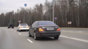 свадебный кортеж в Москве