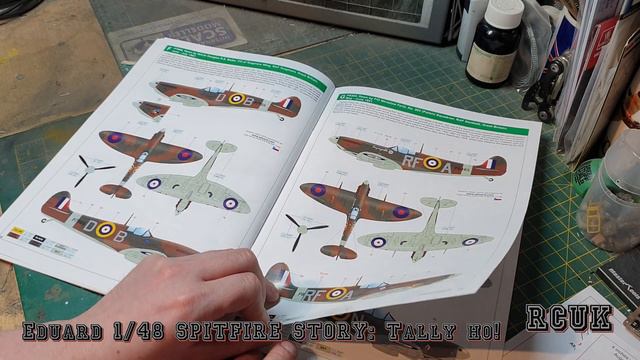 Eduard 1/48 SPITFIRE STORY: Tally ho! Limited edition kit of British WWII # 11146 смотреть онлайн