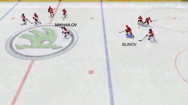 Особый матч в NHL 14 Cборная СССР VS Сборной Чехии.