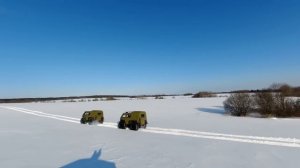 Шина Forester 1370х600 работа по снегу.