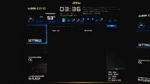 MSI A68HM-E33 V2 - BIOS tour