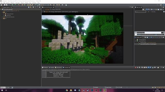 Pt.1 Créer un launcher Minecraft Animé  Interface graphique