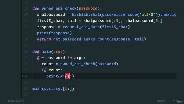 Password Checker 3 - Python Full Course for Beginners 2023