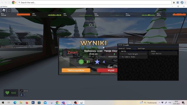 Roblox Evade Script (Pastebin) (Free) (No Ads) #robloxscript #script #scriptroblox #executor